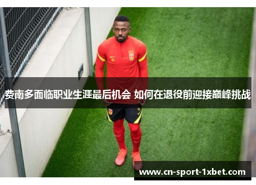 费南多面临职业生涯最后机会 如何在退役前迎接巅峰挑战 费南多面临职业生涯最后机会 如何在退役前迎接巅峰挑战